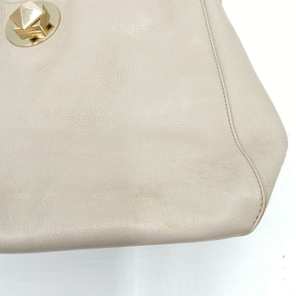 Kate Spade Light Grey Hobo Style Purse - Picture 9 of 12